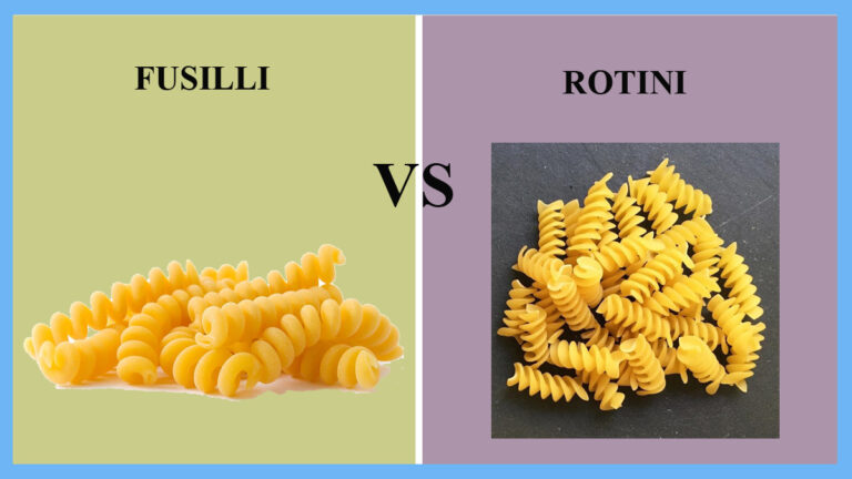 Fusilli vs Rotini Pasta: Spiraled Pasta Showdown