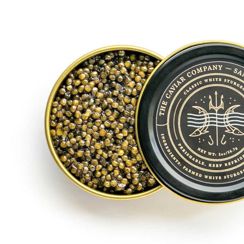 White Sturgeon Caviar: Delicacy from the Depths